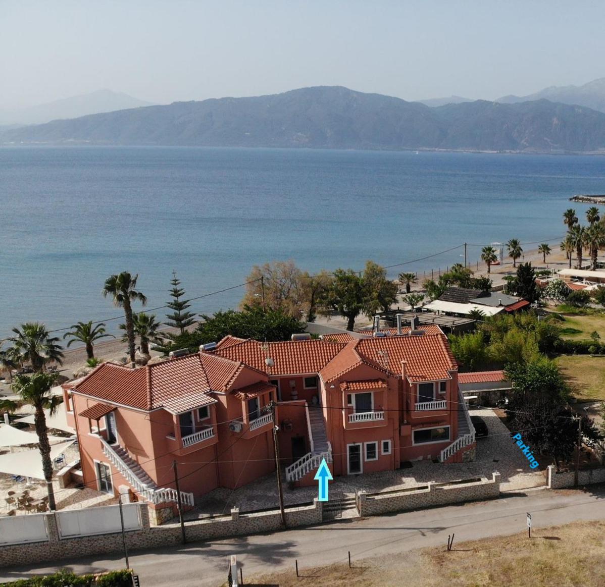 Ostraco Suite 2 Nafpaktos Zewnętrze zdjęcie